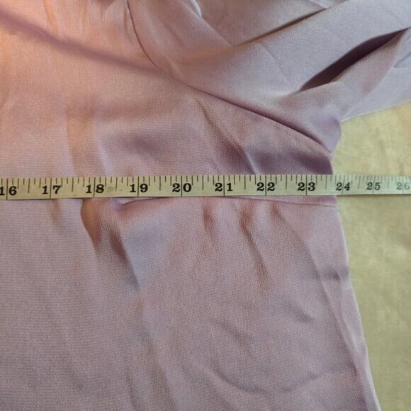 Torrid Studio Bubble Satin Bow Tie Blouse - Size Large - Picture 7 of 8